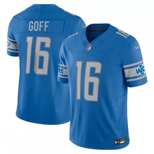 Detroit Lions Jared Goff Nike Vapor F.U.S.E. Limited Jersey - Blue - Best Deals on Detroit Lions Jared Goff Jersey