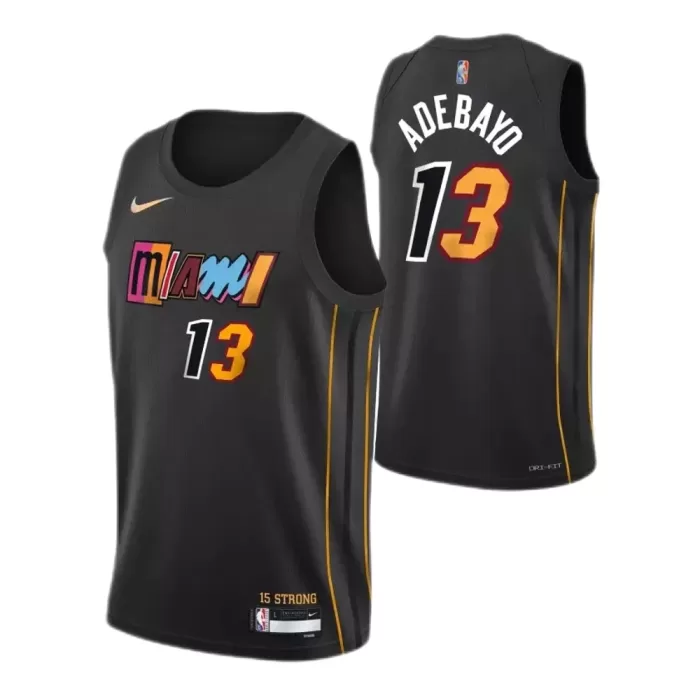 Miami Heat Bam Adebayo #13 Nike 2021/22 City Edition Swingman Jersey