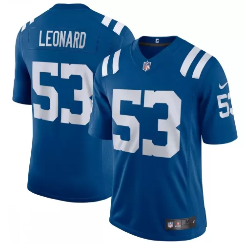 Indianapolis Colts Shaquille Leonard Nike Vapor Limited Jersey