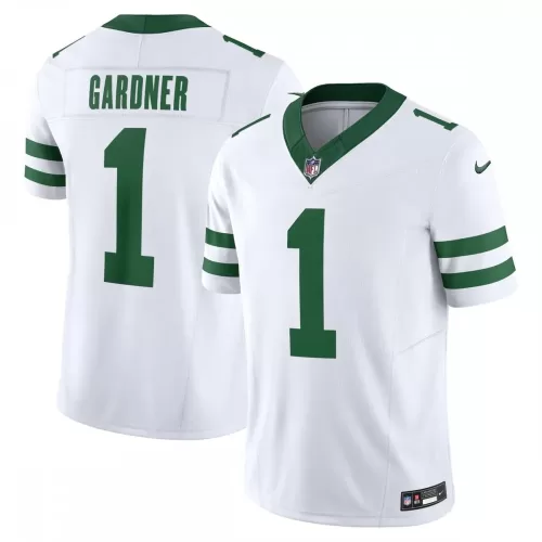 New York Jets Ahmad Sauce Gardner Nike Vapor F.U.S.E. Limited White Jersey