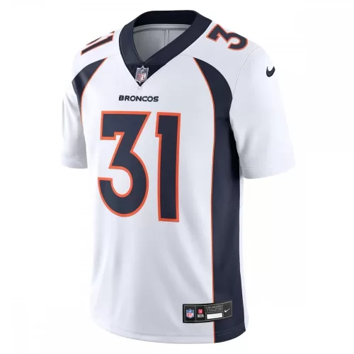 Denver Broncos Justin Simmons Nike Vapor Untouchable Limited White Jersey