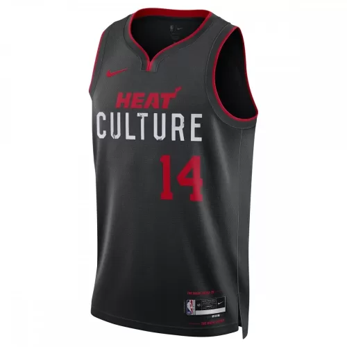 Tyler Herro Miami Heat Nike City Edition Swingman Jersey 2023/24 - Black