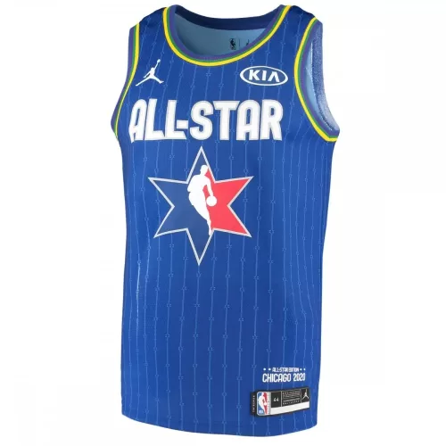 2020 NBA Nike All-Star Swingman Blue Blank Jersey