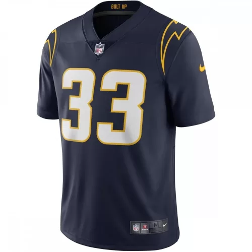 Los Angeles Chargers Derwin James Navy Nike Vapor Limited Jersey - Shop Now for Authentic NFL Gear