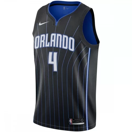 Jalen Suggs Orlando Magic Nike 2021 NBA Draft First Round Pick Black Swingman Jersey - Icon Edition