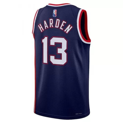 Brooklyn Nets James Harden #13 Navy 2021/22 Swingman Jersey