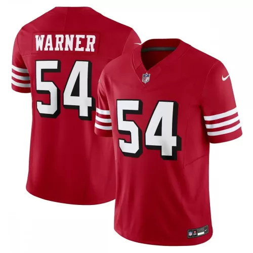 San Francisco 49ers Fred Warner Nike Limited Vapor F.U.S.E. Alternate 1 Jersey - Scarlet - Best Deals and Discounts