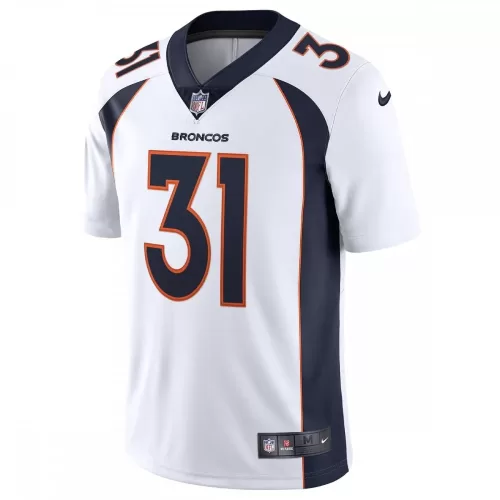 Denver Broncos Justin Simmons Nike Vapor Limited White Jersey - Buy Now