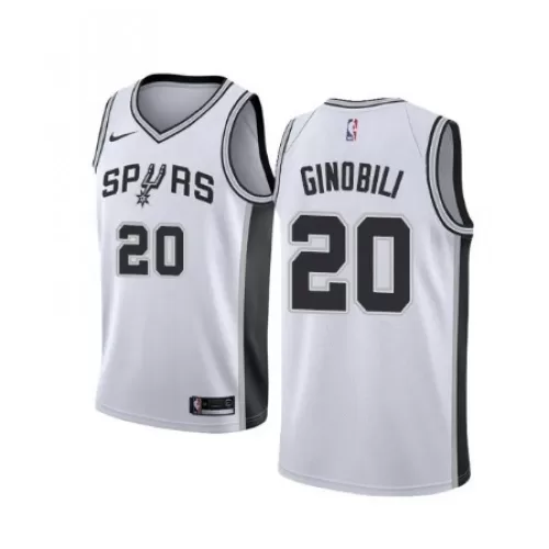 San Antonio Spurs Manu Ginobili #20 Nike 2020/21 Swingman Jersey