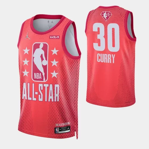 2022 NBA All-Star Game Stephen Curry #30 Men's Maroon Jordan Brand Swingman Jersey