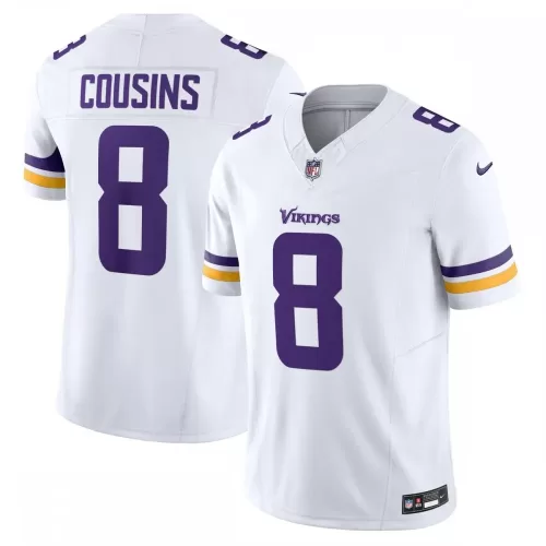 Kirk Cousins Minnesota Vikings Nike Vapor F.U.S.E. Limited White Jersey