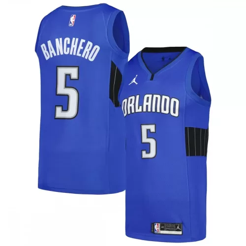 Jordan Brand Paolo Banchero Orlando Magic Statement Edition Swingman Jersey - Royal Blue