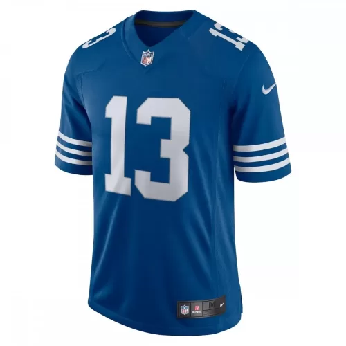 Nike Indianapolis Colts T.Y. Hilton Men's Royal Alternate Vapor Limited Jersey