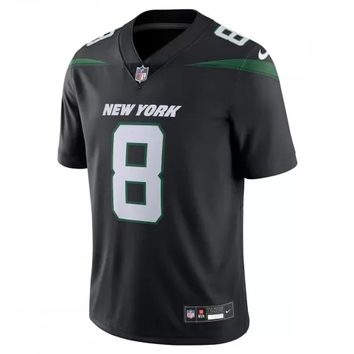 Aaron Rodgers New York Jets Nike Vapor Untouchable Limited Black Jersey for Sale