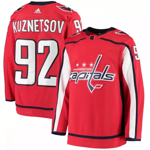 Washington Capitals Evgeny Kuznetsov Red Home Authentic Player Jersey