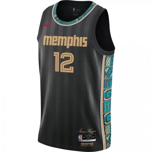 Ja Morant #12 Memphis Grizzlies Nike Black City Edition Swingman Jersey 2020/21