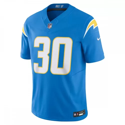 Austin Ekeler Los Angeles Chargers Nike Vapor F.U.S.E. Limited Powder Blue Jersey