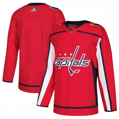 Adidas Washington Capitals Red Blank Authentic Jersey