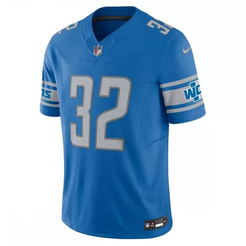 Detroit Lions D'Andre Swift Blue Nike Limited Vapor Fusion Jersey