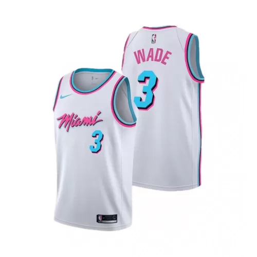 Miami Heat Dwyane Wade #3 White 2019-2020 City Edition Swingman Jersey - Buy Now