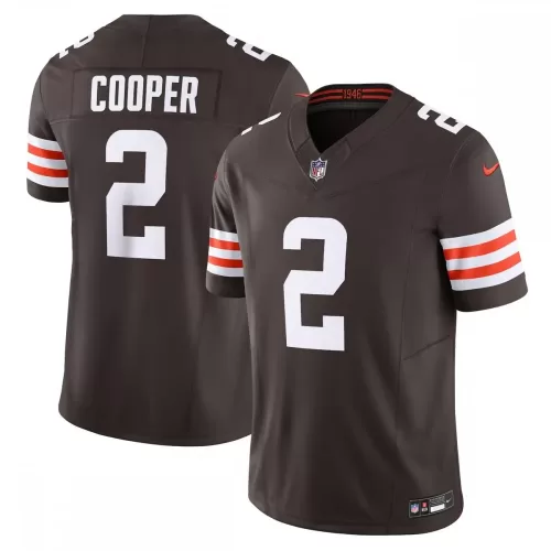 Cleveland Browns Amari Cooper Nike Vapor F.U.S.E. Limited Brown Jersey