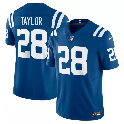 Nike Royal Indianapolis Colts Jonathan Taylor Vapor Limited Jersey