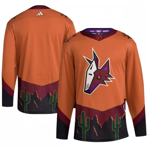 Arizona Coyotes adidas Burnt Orange Reverse Retro 2.0 Authentic Blank Jersey for Sale