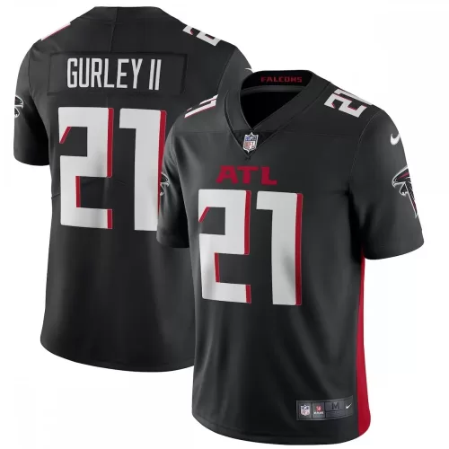 Atlanta Falcons Todd Gurley II Nike Vapor Limited Black Jersey