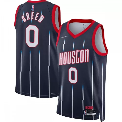 Jalen Green Houston Rockets 2021/22 City Edition Swingman Jersey - Navy Blue by Nike