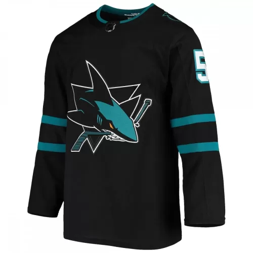 Authentic Adidas Black Alternate Radim Simek Jersey - San Jose Sharks