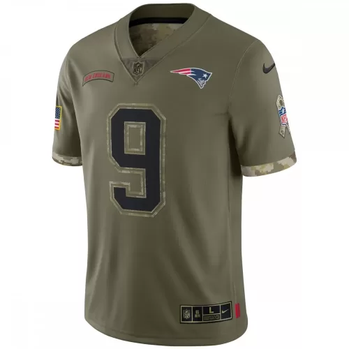 New England Patriots Matthew Judon 2022 Salute To Service Limited Jersey - Olive | Nike