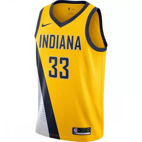 Myles Turner Indiana Pacers Gold Nike Swingman Jersey