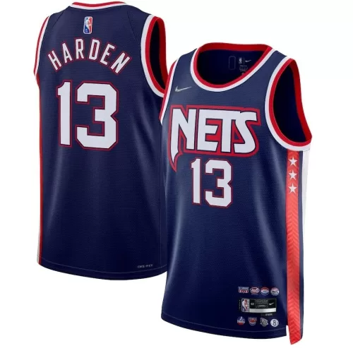 Brooklyn Nets James Harden #13 Navy 2021/22 Swingman Jersey