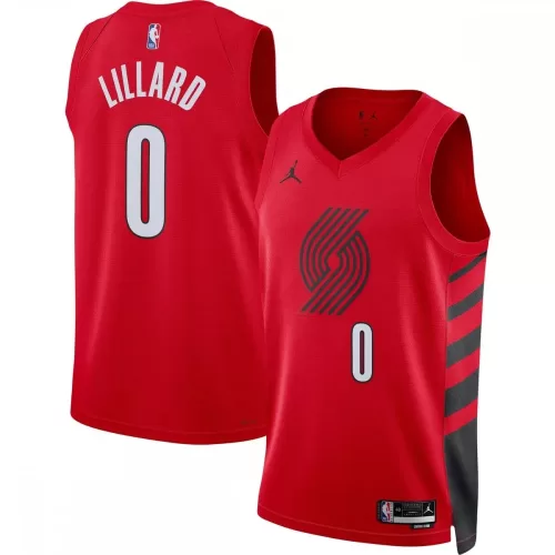 2022/23 Damian Lillard Portland Trail Blazers Jordan Brand Statement Edition Swingman Jersey