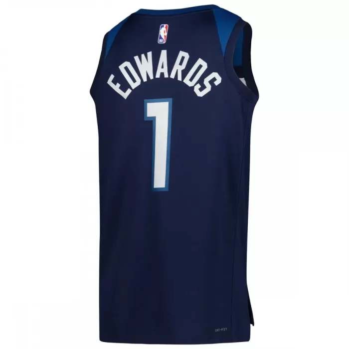 2022/23 Nike Unisex Swingman Jersey - Minnesota Timberwolves Anthony Edwards Icon Edition (Navy)