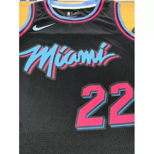 Miami Heat Jimmy Butler #22 Black City Edition Swingman Jersey for Men 2019-2020