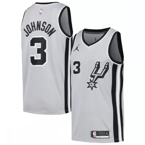 San Antonio Spurs Keldon Johnson Nike Swingman Player Jersey