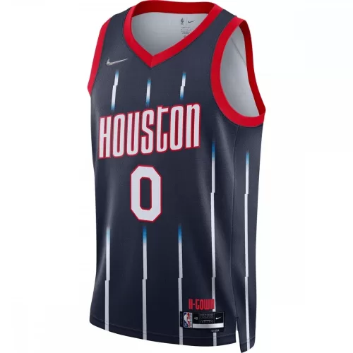 Jalen Green Houston Rockets 2021/22 City Edition Swingman Jersey - Navy Blue by Nike