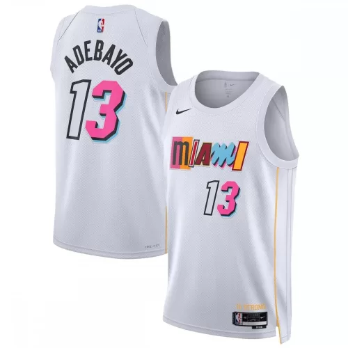 Miami Heat Nike Bam Adebayo 2022/23 City Edition Swingman Jersey