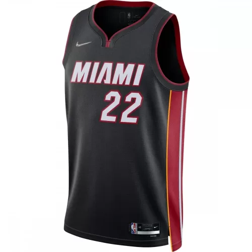 Jimmy Butler Miami Heat Nike 2021/22 Diamond Swingman Jersey - Icon Edition - Black | Official NBA Merch