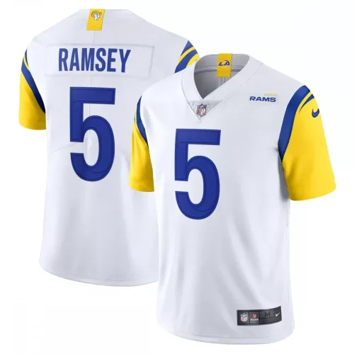 Los Angeles Rams Jalen Ramsey Nike White Alternate Vapor Limited Jersey