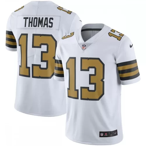 New Orleans Saints Michael Thomas White Color Rush Nike Limited Player Jersey