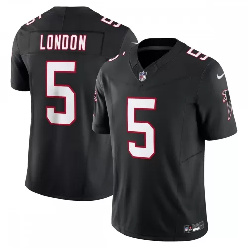 Atlanta Falcons Drake London Nike Vapor F.U.S.E. Limited Black Jersey