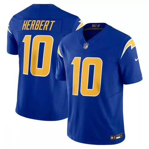 Los Angeles Chargers Justin Herbert Nike Vapor F.U.S.E. Limited Alternate 2 Jersey