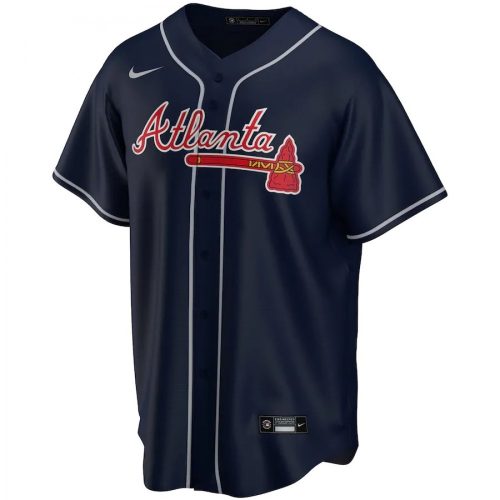 Atlanta Braves Nike Men's Navy Alternate Team Jersey