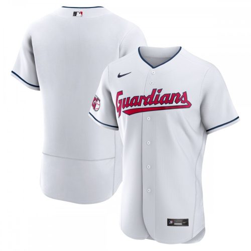 Cleveland Guardians Nike White Home Authentic Team Jersey