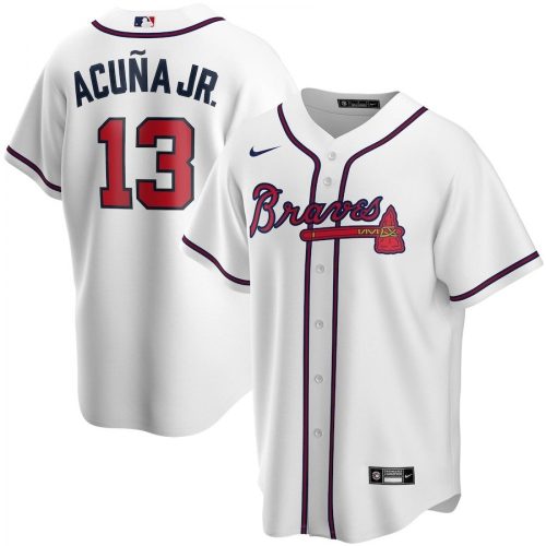 Atlanta Braves Ronald Acuña Jr. #13 White 2020 Men's Player Jersey - Shop Now