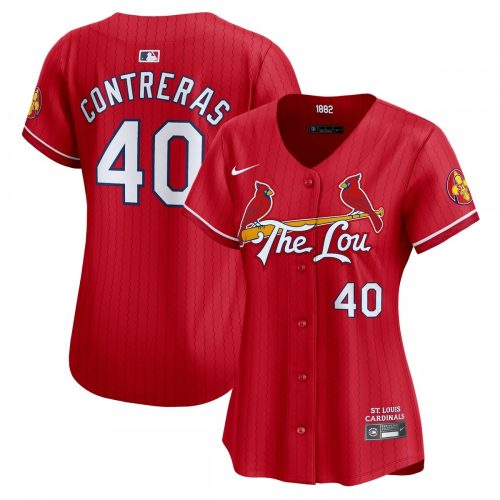 Nike Red St. Louis Cardinals Women's 2024 City Connect Limited Player Jersey