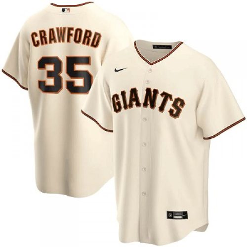 San Francisco Giants Brandon Crawford Cream Home Jersey 2020 - Ultimate Fan Collection