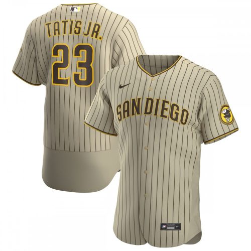 Fernando Tatís Jr. San Diego Padres Nike Tan/Brown Alternate Authentic Player Jersey